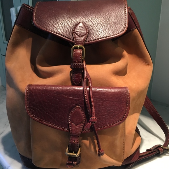 timberland backpack brown